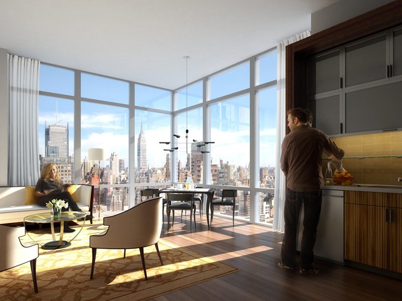 NYC luxury apartment interior